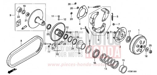 COTE MENE PES125A de 2010